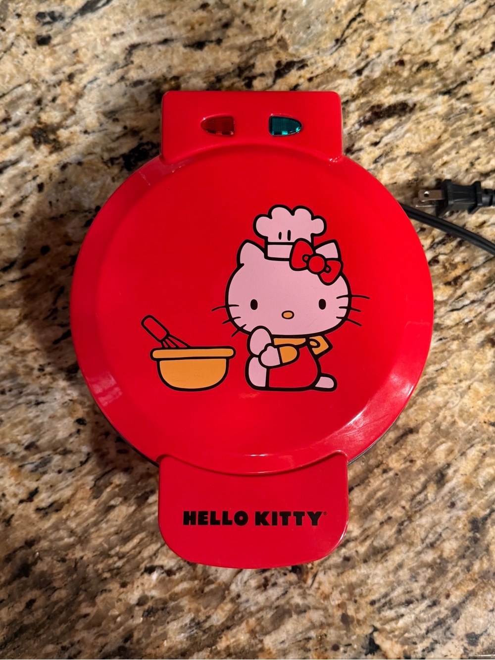 Hello Kitty Mini Waffle Maker